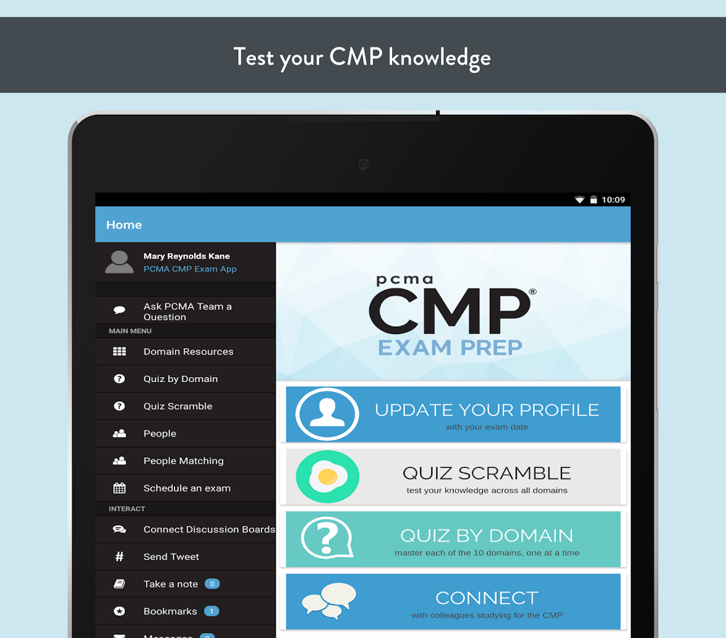Professional Convention Management Association CMP Exam Prep App TSNN