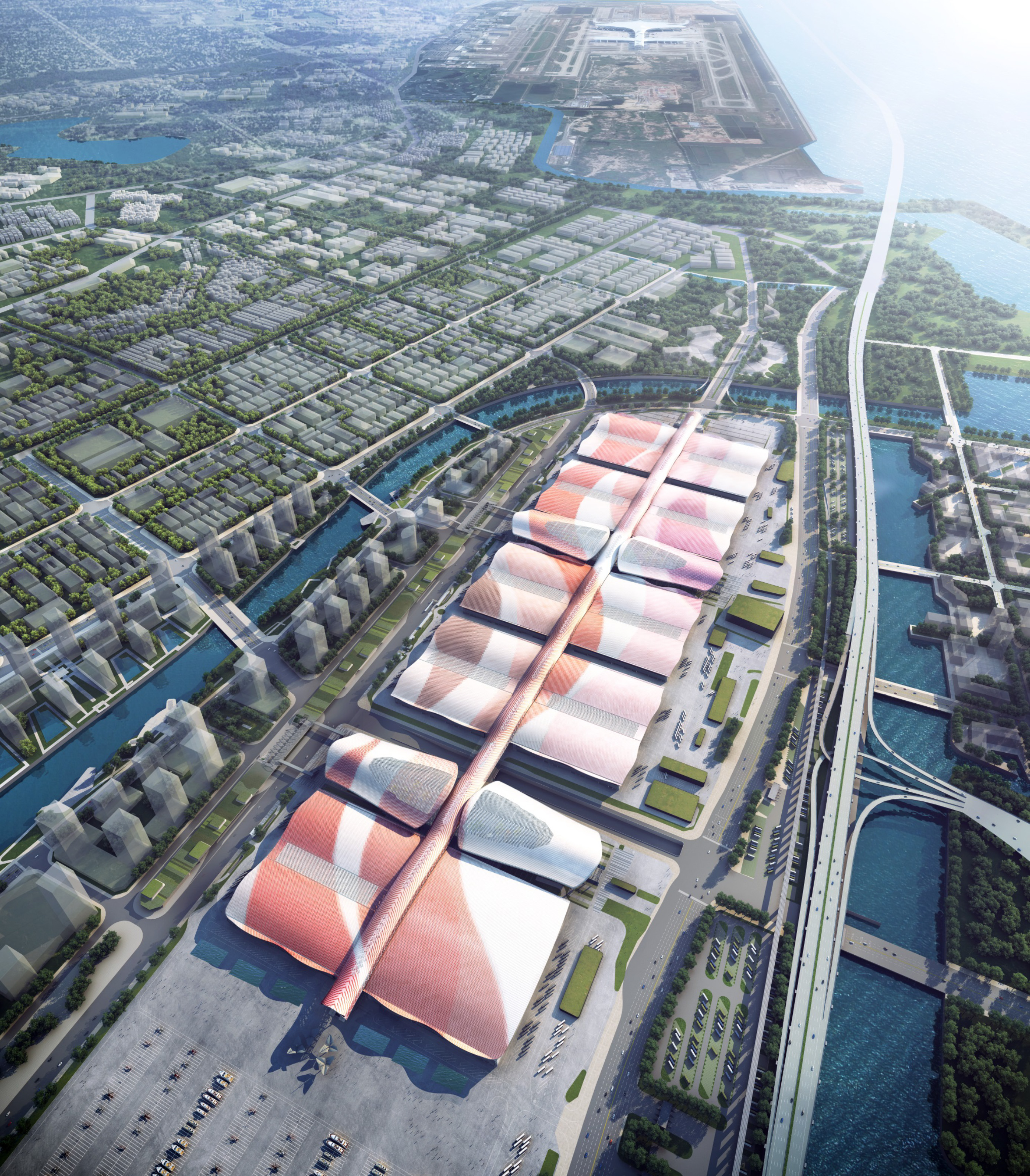 Shenzhen World Exhibition and Convention Center (SWECC) to ...