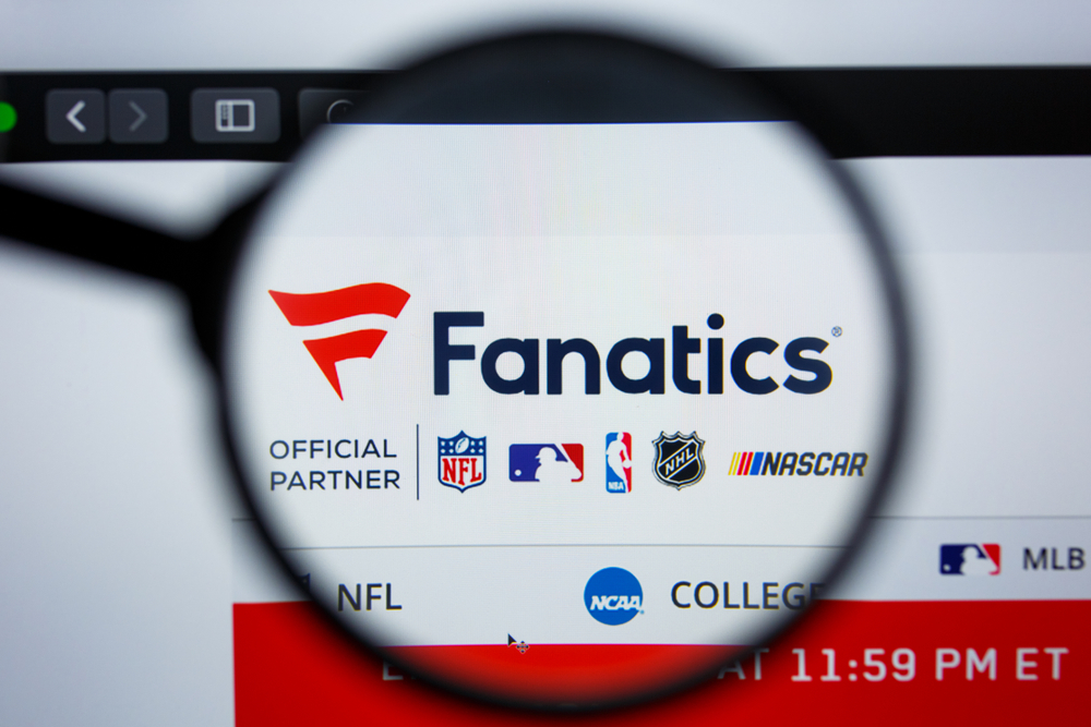 FANATICS TO OPEN ONLINE NBA STORES ACROSS ASIA-PACIFIC