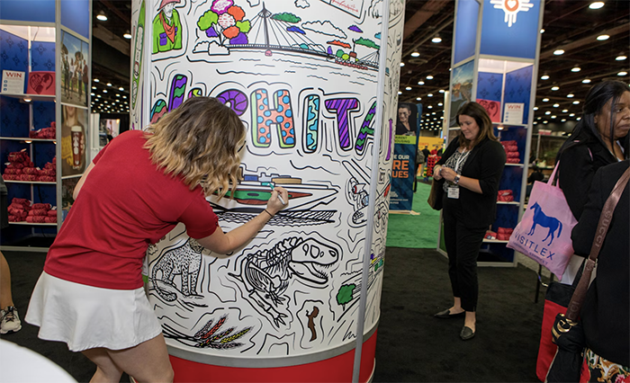 interactive trade show booths