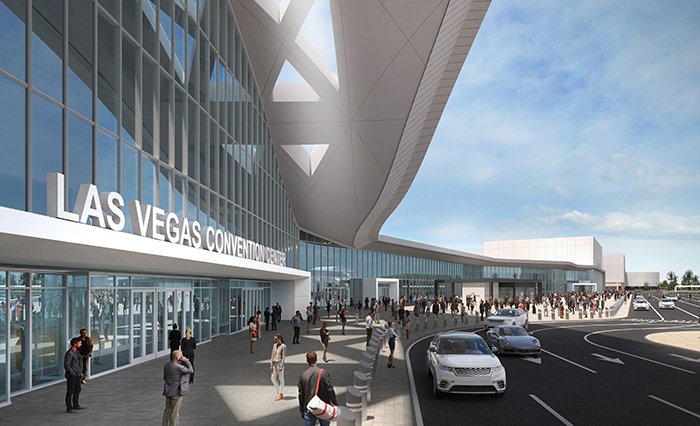 Tour offers close look at Las Vegas Convention Center expansion